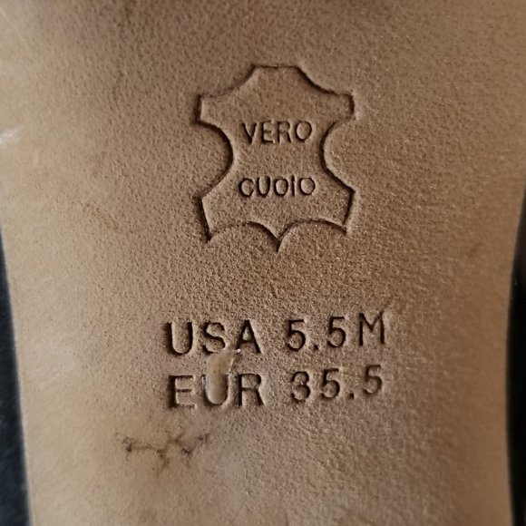 Via Spiga Eladine Open Toe Block-heel Booties, Black Suede, Womens Size 5.5 M - Picture 10 of 11